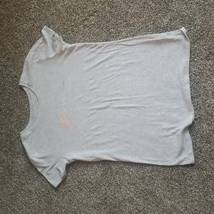 VS PINK rainbow logo shirt